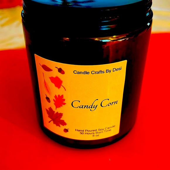 Candy Corn Scented Candles - Picture 1 of 2